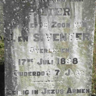 VENTER Pieter -1898