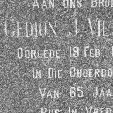 VILJOEN Gedion J. -1949
