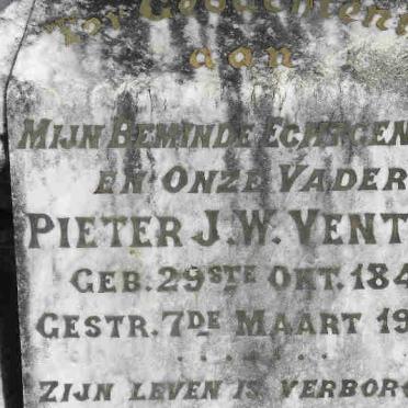 VENTER Pieter J.W. 1843-1920