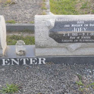 VENTER Jan 1910-1963 &amp; Joey 1915-1997