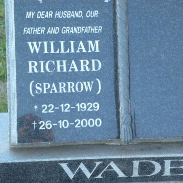 WADE William Richard 1929-2000