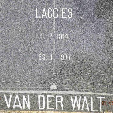 WALT Laggies, van der 1914-1977