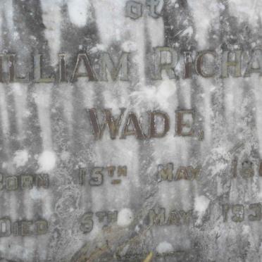 WADE William Richard 1869-1939