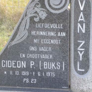ZYL Gideon P., van 1919-1975