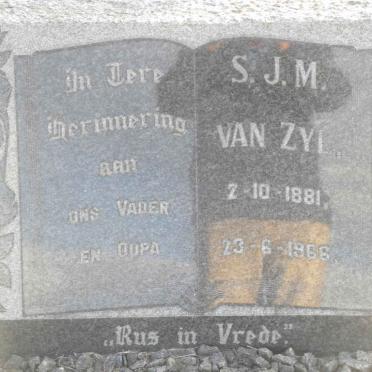 ZYL S.J.M., van 1881-1966