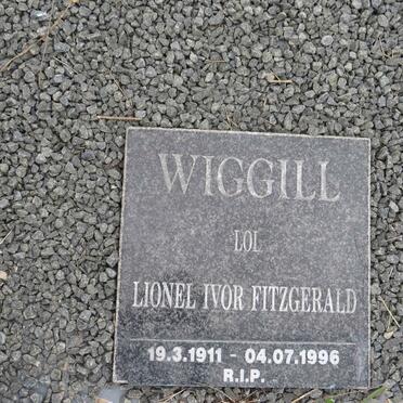 WIGGILL Lionel Ivor Fitzgerald 1911-1996
