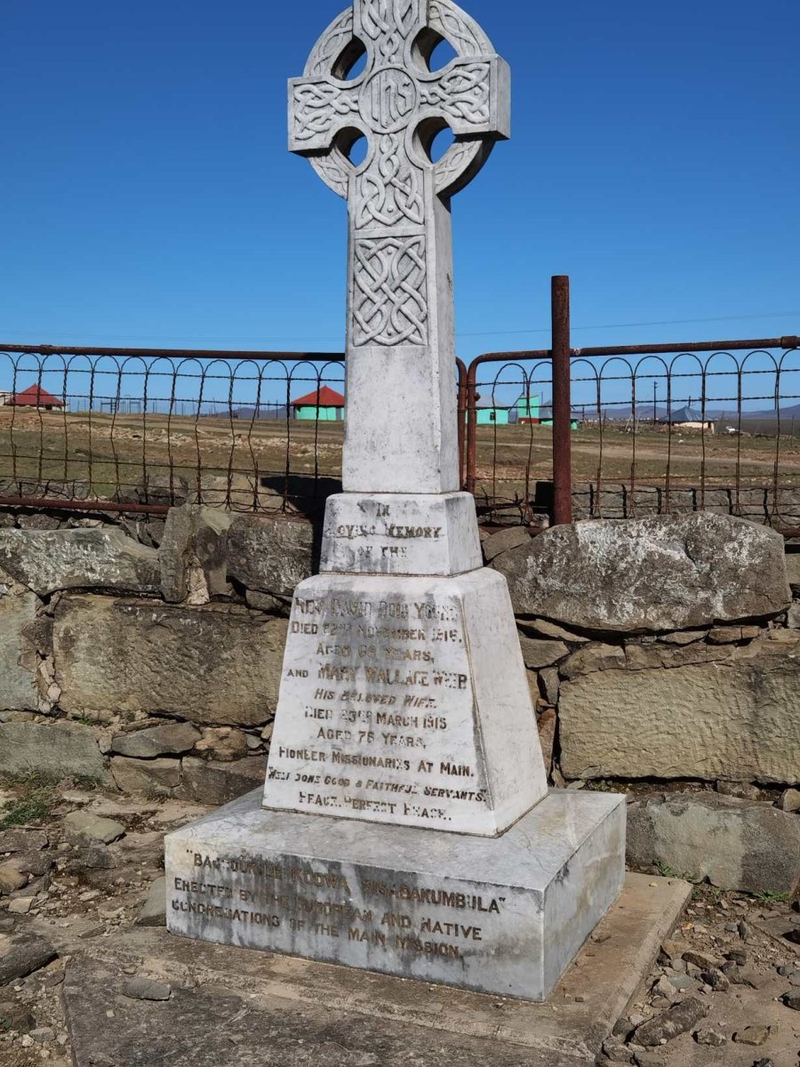 YOUNG David Doig -1916 & Mary Wallace Weir -1916