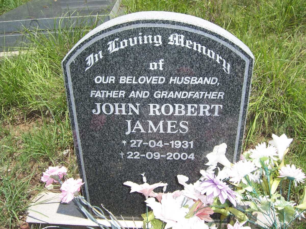 JAMES John Robert 1931-2004