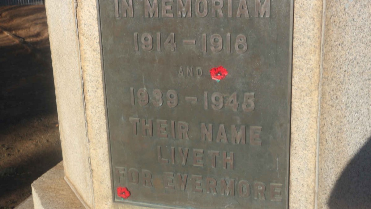 2. In Memoriam: WWI 1914-1918 & WWII 1939-1945