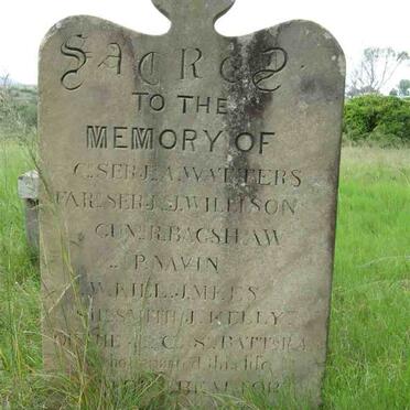 2. Soldiers' memorial stone - erected July 1858