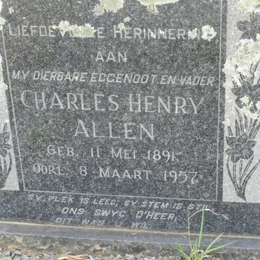 ALLEN Charles Henry 1891-1957