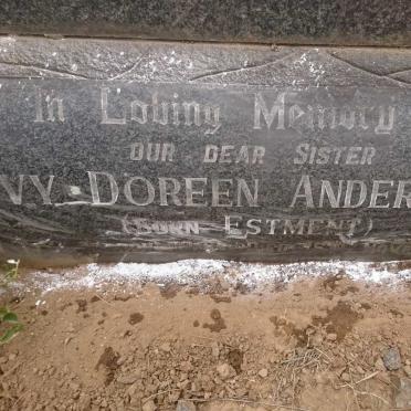 ANDERSON Ivy Moreen nee ESTMENT 1903-1968