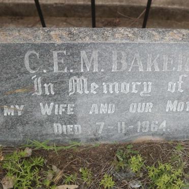 BAKER C.E.M. -1964