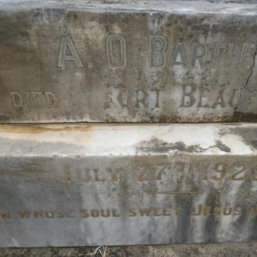 BARTLETT A.O. -1925