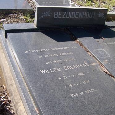 BEZUIDENHOUT Willem Coenraad 1910-1984 &amp; Hester Johanna 1916-1993 