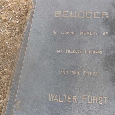 BEUGGER Walter Furst 1921-1976