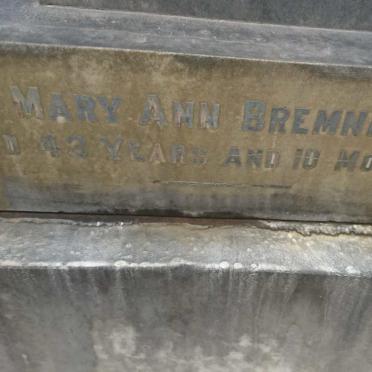 BREMNER Mary Ann