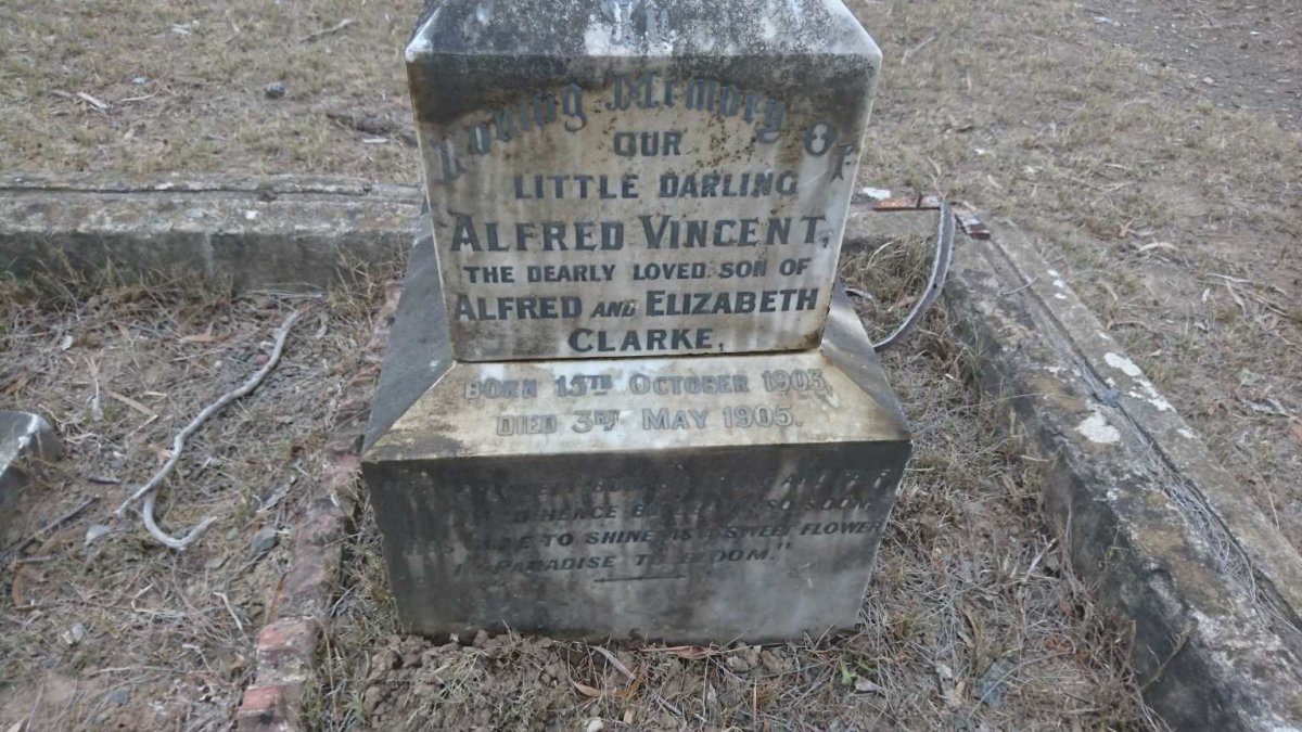 CLARKE Alfred Vincent 1903-1905