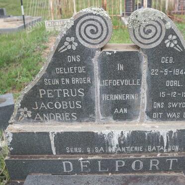 DELPORT Petrus Jacobus Andries 1944-1964