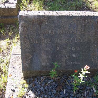 DENNIS Phoebe Violet 1918-1961