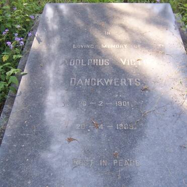 DANCKWERTS Adolphus Victor 1901-1969