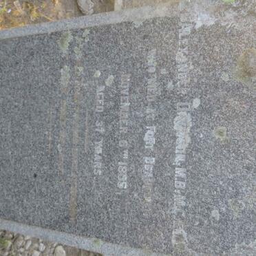 DAVIDSON Alexander -1895