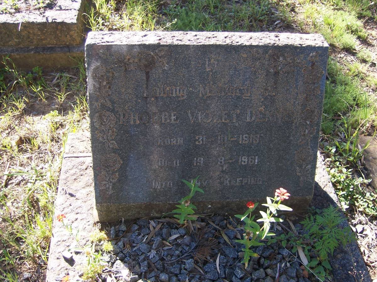 DENNIS Phoebe Violet 1918-1961