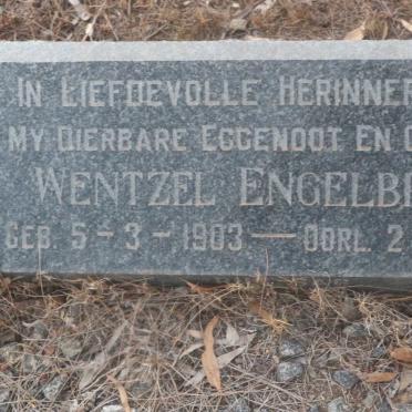 ENGELBRECHT Wentzel 1903-1968