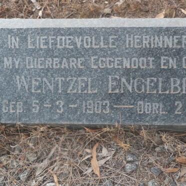ENGELBRECHT Wentzel 1903-1968