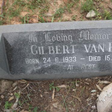 ECK Gilbert, van 1933-1990