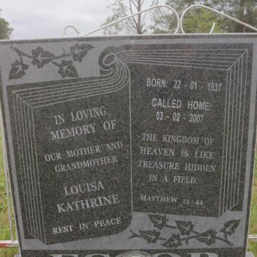 ESSOP Louisa Kathrine 1931-2007