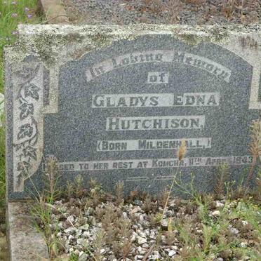 HUTCHISON Gladys Edna nee MILDENHALL -1943