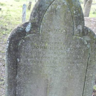 HOLLIDAY John -1868
