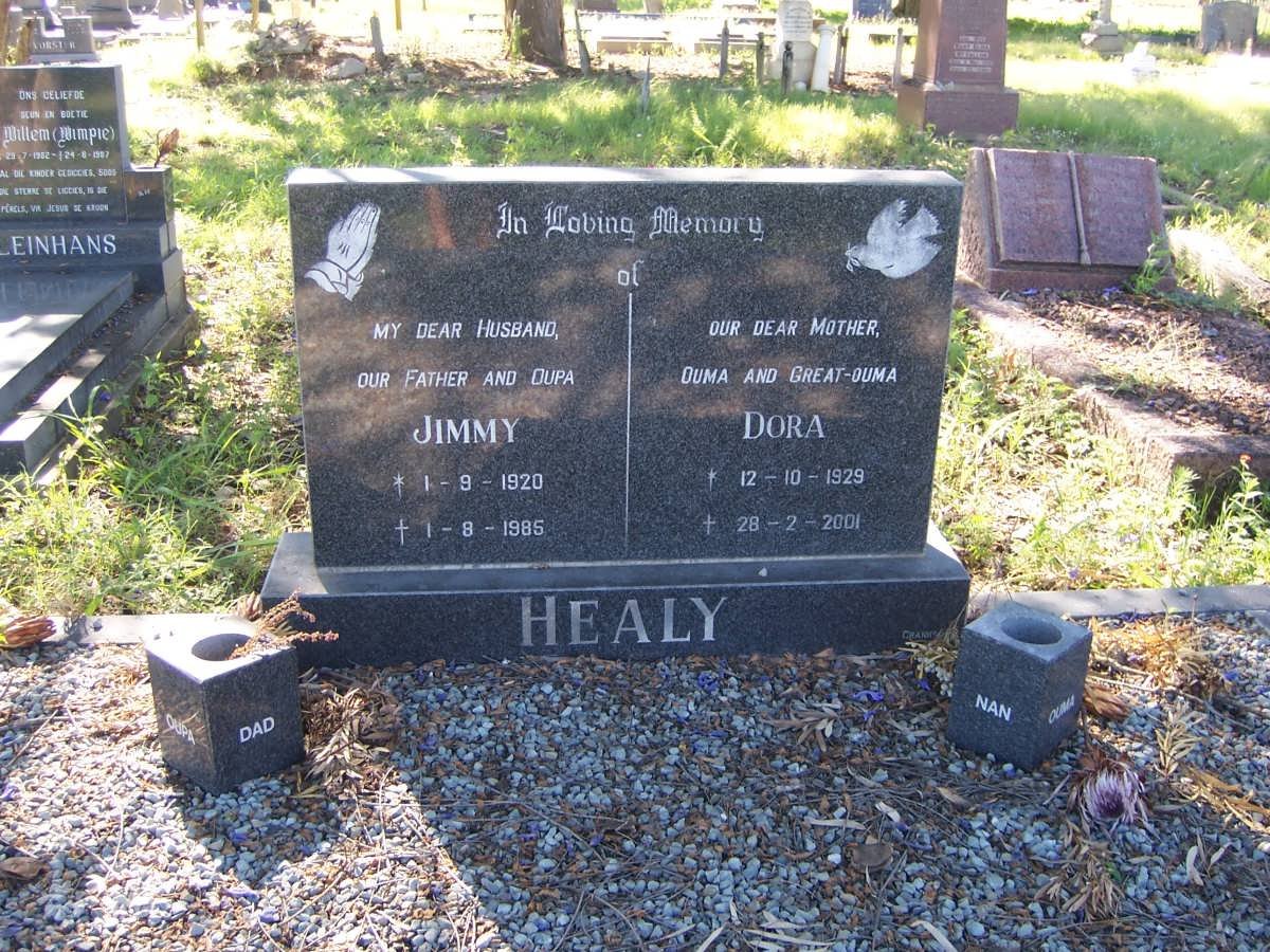 HEALY Jimmy 1920-1985 &amp; Dora 1929-2001