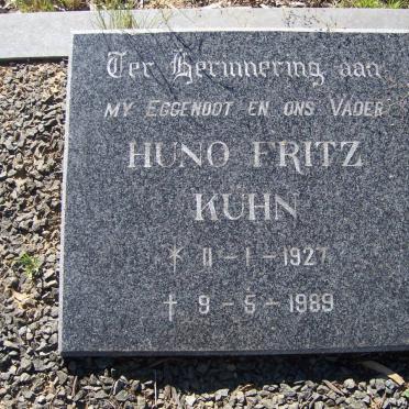 KUHN Huno Fritz 1927-1989
