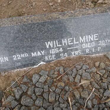LIESENBERG Wilhelmine 1854-1948