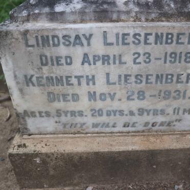 LIESENBERG Lindsay -1918 :: LIESENBERG Kenneth -1931