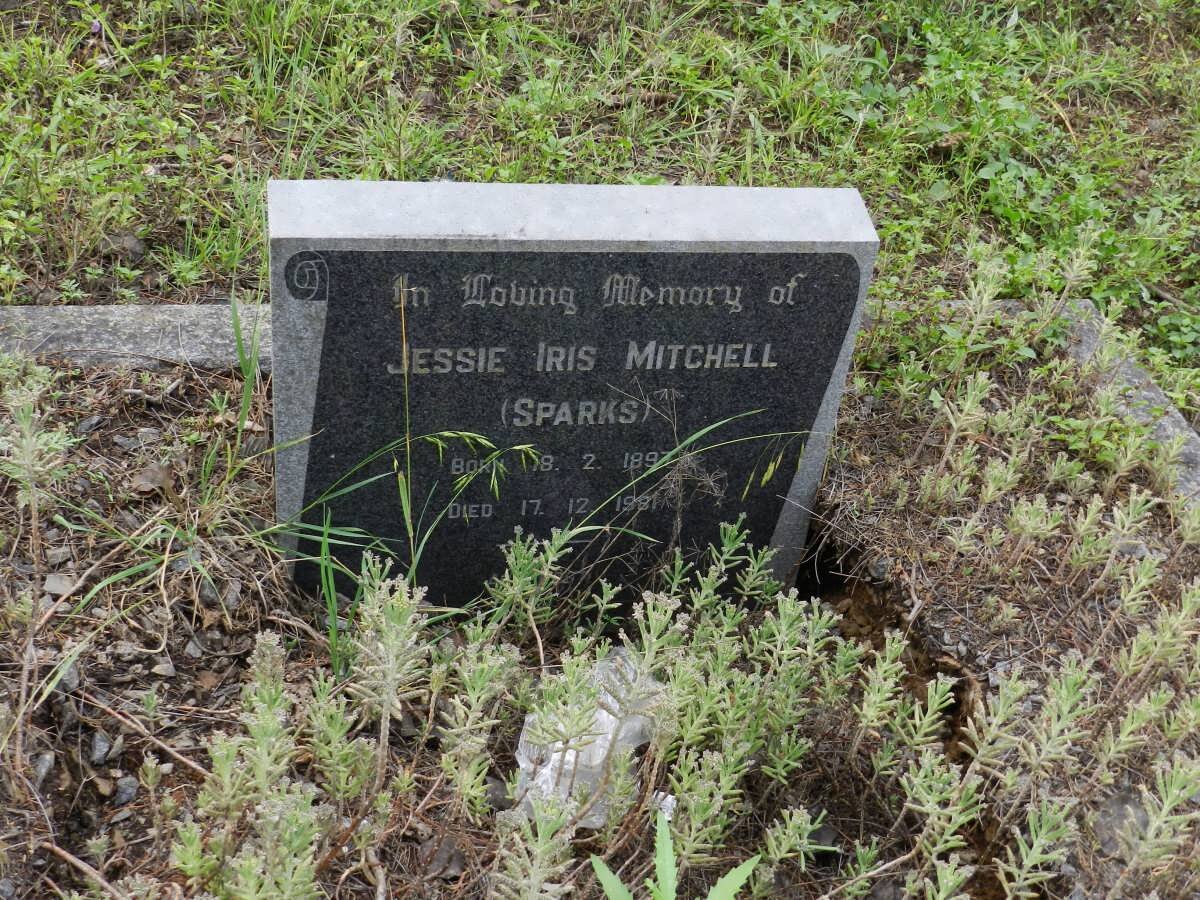MITCHELL Jessie Iris nee SPARKS 1879-1981