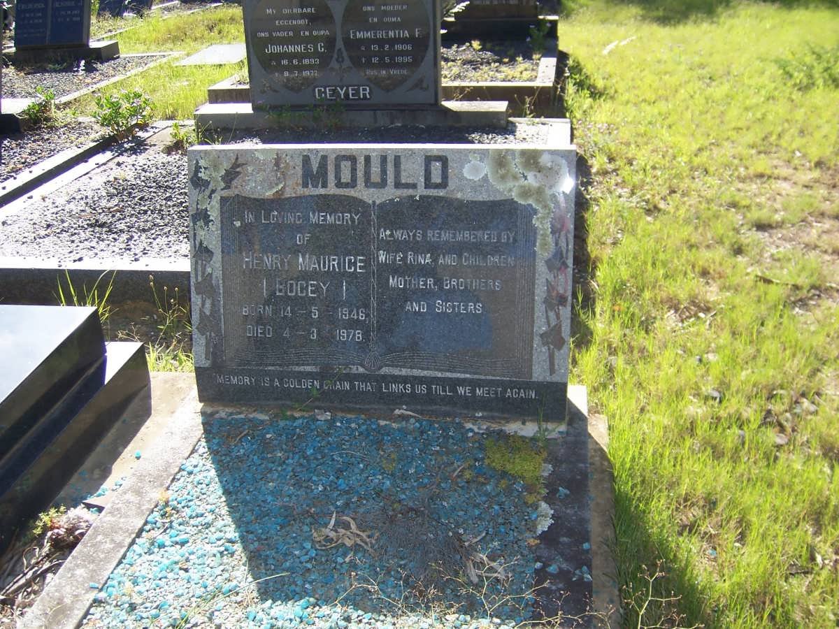MOULD Henry Maurice 1946-1978