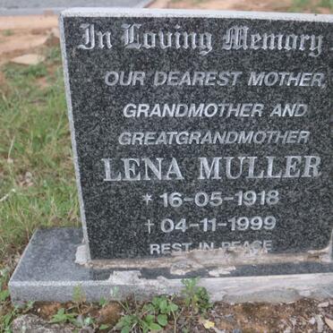 MULLER Lena 1918-1999