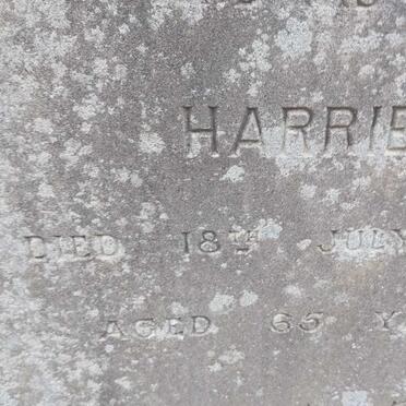 NILAND Harriet -1888