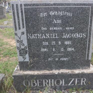 OBERHOLZER Nathaniel Jacobus 1885-1964