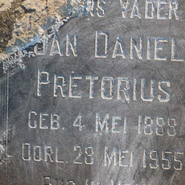 PRETORIUS Jan Daniel 1888-1955