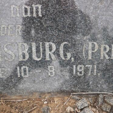 RENSBURG Sophia Johanna, van nee PRESTON 1905-1971