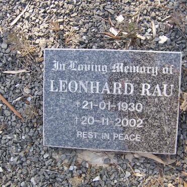 RAU Leonhard 1930-2002