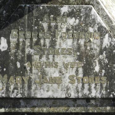STOKES George Frederic &amp; Mary Jane