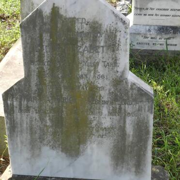 TARR Lydia Elizabeth 1856-1889 :: TARR Martha Harriet 1889-1889