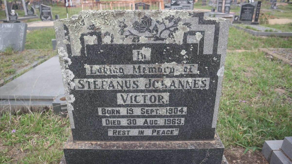VICTOR Stefanus Johannes 1904-1963