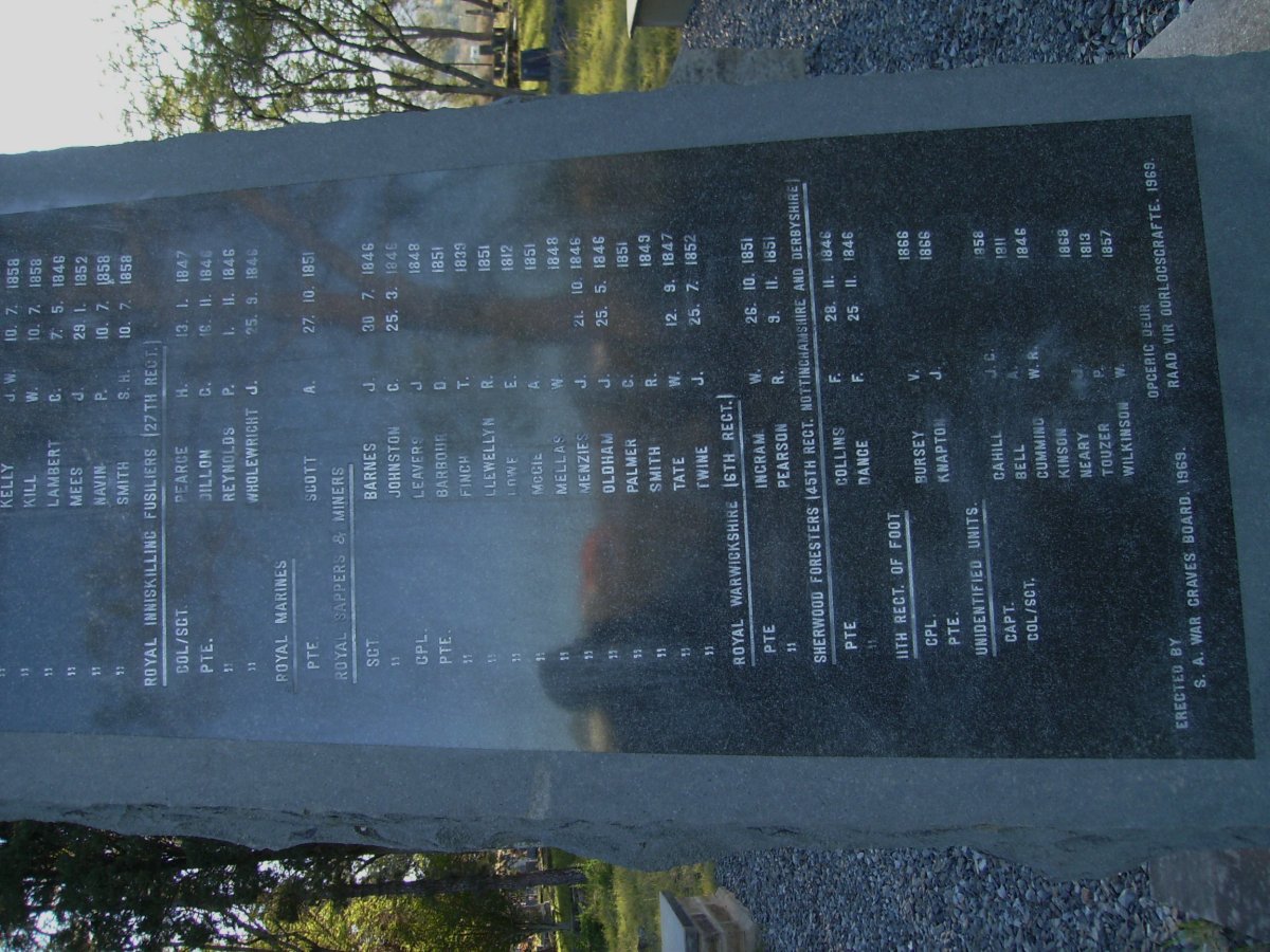5. Memorial British Soldiers