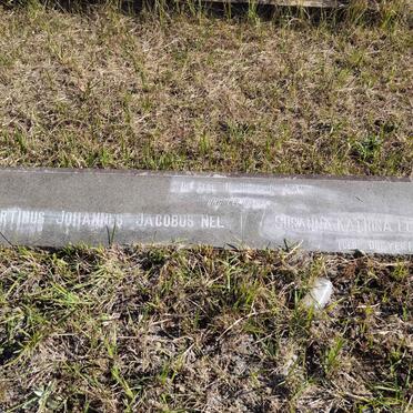 NEL Martinus Johannes Jacobus &amp; Susanna Katrina Elena DREYER